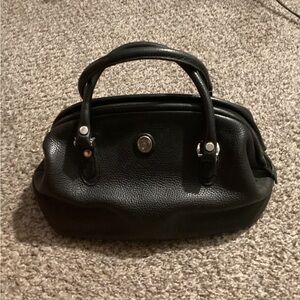 Liz Claiborne Black Satchel Bag